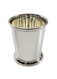 Mint Julep with Bead Edge Silver Plate