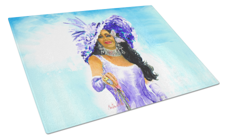 Easter Parade Glass Cutting Board