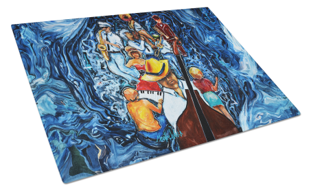 Kinda Jazzy Glass Cutting Board