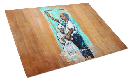 Nostalgic Just As I Am Glass Cutting Board