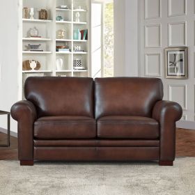 Brookfield Leather Loveseat