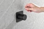 3/4" Cast Metal Volume Control Valve -Piece Extra High Flow Master Shower Volume Control Adjustable brass handle valve body,