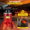 VEVOR Electric Melting Furnace, 3KG Digital Electric Melting Furnace, 1750W 1150 degrees Celsius/2102 degree Fahrenheit Gold Smelter Furnace W/ 1KG&3K