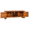 TV Stand 43.3"x11.8"x15.7" Solid Wood Teak