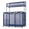 Medium 2layers Pool Storage Bin/Blue