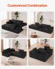 VEVOR Modular Sectional Sofa, Sectional Couch for Living Room, L Shaped Sofa with High Rebound Sponge, Cloud Couch with Cushion for Living Room, Apart