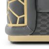 Talia G0990A-L Loveseat , DARK GRAY