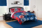 Clippers OFFICIAL NBA "Hexagon" Full/Queen Comforter & Shams Set; 86" x 86"