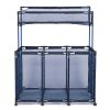 Medium 2layers Pool Storage Bin/Blue