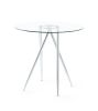 VICE BAR TABLE AND GREY BAR STOOL SET