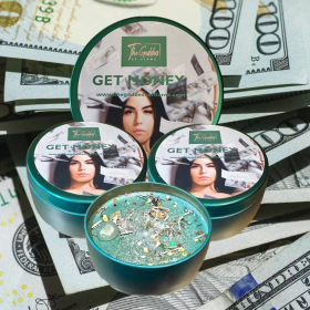 Get Money Candle (Color: Green, size: Large 16oz)