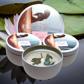 Healing Candle (Color: White, size: Large 16oz)