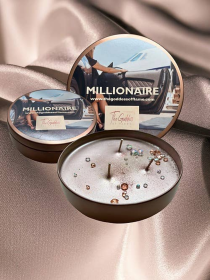 Millionaire Candle (Color: Copper, size: Large 16oz)
