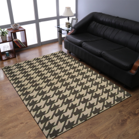 Rugsotic Carpets Hand Woven Flat Weave Kilim Wool Area Rug Contemporary (Color: Cream Green, size: 5'4''x7'10'')