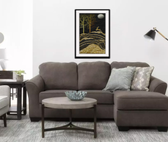 Golden Dream Art Print (Color: Multi, size: 21Lx28.5Wx1.5H)