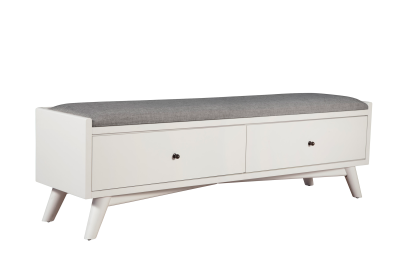 Flynn Bench (Color: White)