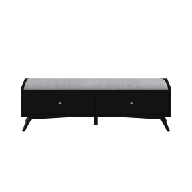 Flynn Bench (Color: Black)