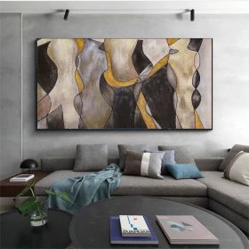 Original Acrylic Oli Painting Large Picture Canvas Art Oversize Handpaint Acrylic Painting Canvas Abstract (style: 1, size: 80x120cm)