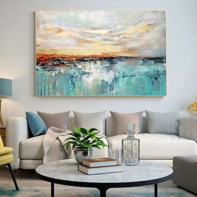 Abstract Oil Painting On Canvas Modern Oil Painting Hand Painted Large Wall Art For Home Decor (style: 1, size: 90x130cm)