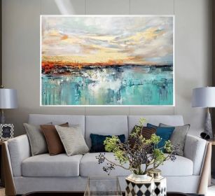 Abstract Oil Painting On Canvas Modern Oil Painting Hand Painted Large Wall Art For Home Decor (style: 1, size: 60x90cm)