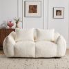 MAXYOYO Giant Bean Bag Chair for Adults, Ultra Soft Fluffy Loveseat Bean Bag Sofa, Oversized Floor Sofa for Living Room Bedroom