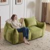 MAXYOYO Giant Bean Bag Chair for Adults, Ultra Soft Fluffy Loveseat Bean Bag Sofa, Oversized Floor Sofa for Living Room Bedroom