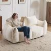 MAXYOYO Giant Bean Bag Chair for Adults, Ultra Soft Fluffy Loveseat Bean Bag Sofa, Oversized Floor Sofa for Living Room Bedroom
