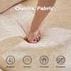 Compression Sofa,Convertible Floor Sofa Bed with Fixed-Shape Frame, Boneless Modular Sectional Sofa,No Assembly Required,Chenille fabric