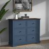 6 DrawersTall Dresser for Bedroom Vertical Storage Tower Wood Top Closets