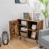 Living Room Funiture Mid-century Storage Door Cabinet Cupboard W/4 Legs